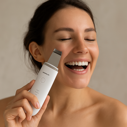 DermaGlow™ Ultrasonic Skin Scrubber - Trendz-Store