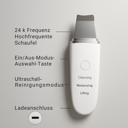 DermaGlow™ Ultrasonic Skin Scrubber - Trendz-Store
